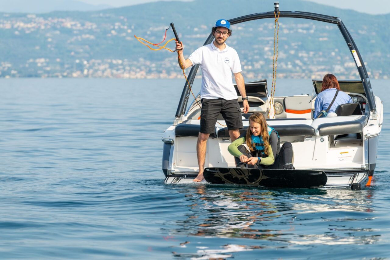 Wakeboard sul Lago di Garda